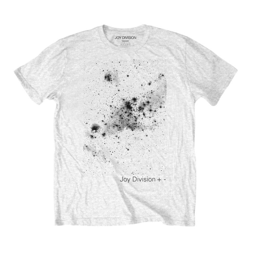 Joy Division Unisex Adult Plus/Minus T-Shirt / White